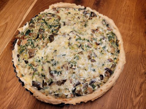 Quiche mit Pilzen; Foto Verena 3.11.24